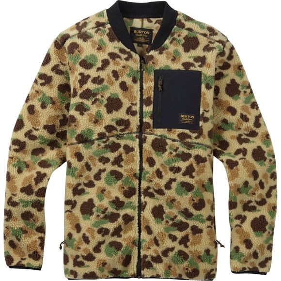 Burton Other - NWT Burton Full- Zip Fleece Jacket Duck Camo
